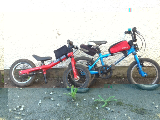 Kids bike luggage
