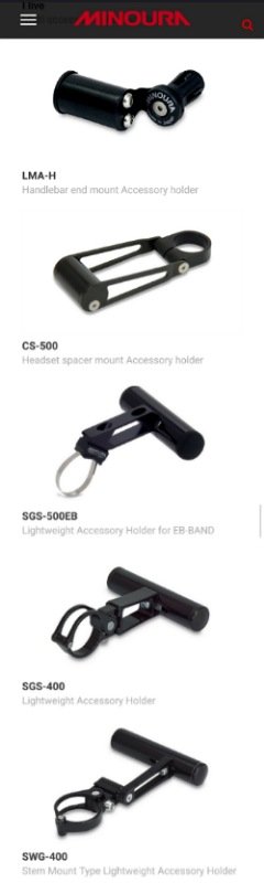 minoura space grip options