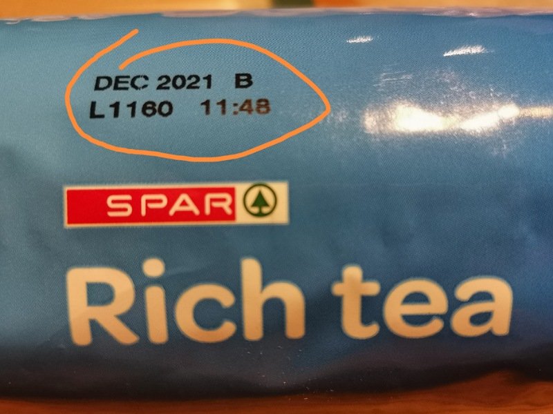 Best before biscuit bingo