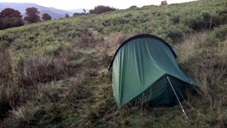 Last minute camping spot