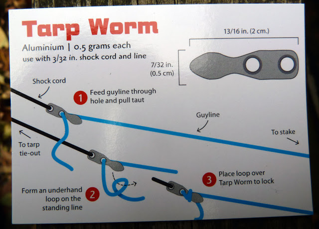 tarp worm set up